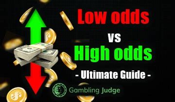 lower odds meaning|Low Odds vs High Odds Explained (2024) .